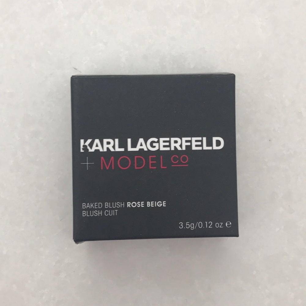 Karl Lagerfeld baked blush